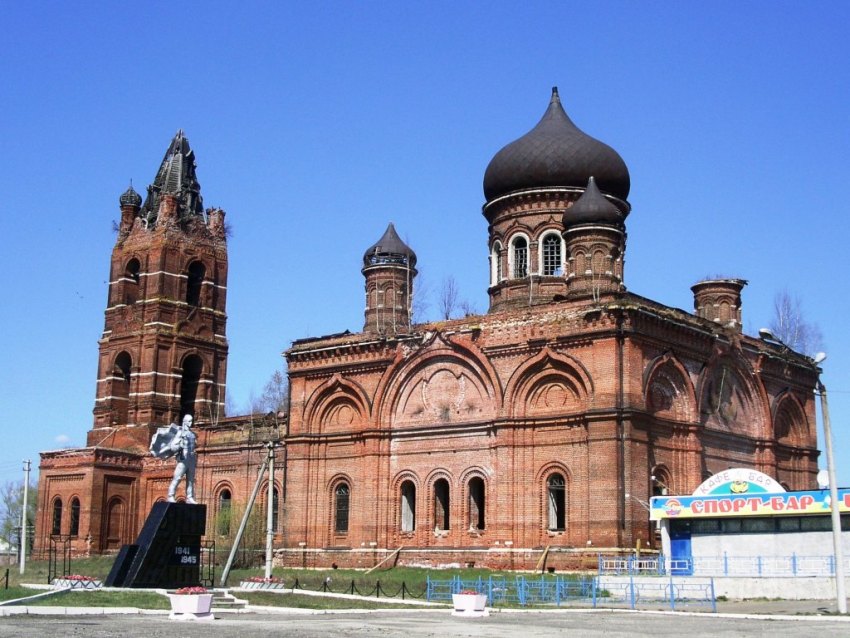 Церковь Троицы Живоначальной, Саввино (Егорьевский городской округ, Московская область). фасады, вид с юга