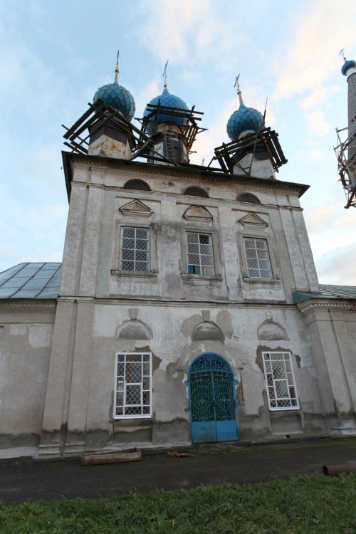 Церковь Смоленской иконы Божией Матери, Середа (Даниловский район, Ярославская область). документальные фотографии