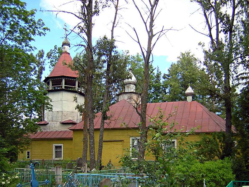 Грешина Гора. Церковь Троицы Живоначальной. фасады