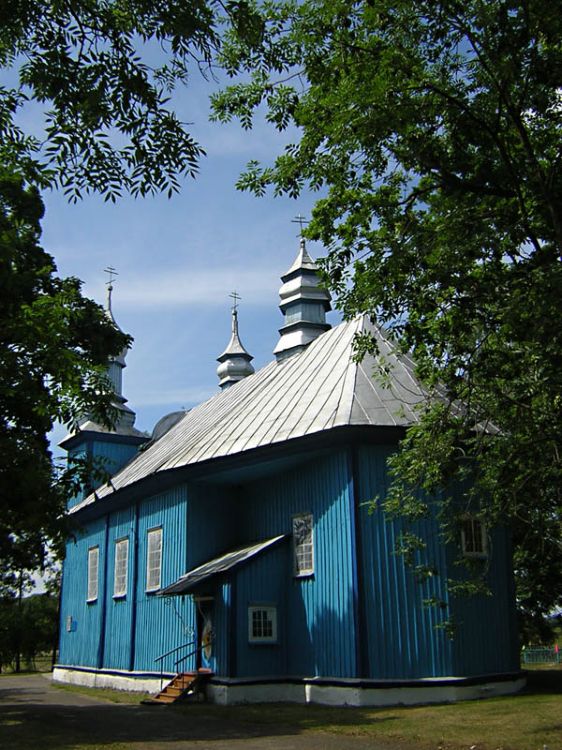 Воловель. Церковь Георгия Победоносца. фасады