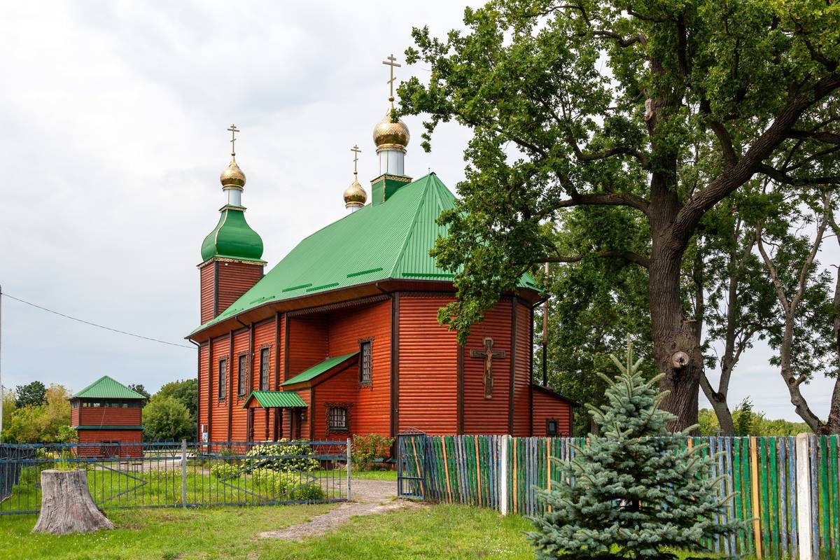 Церковь Георгия Победоносца, Воловель (Дрогичинский район, Беларусь, Брестская область). фасады