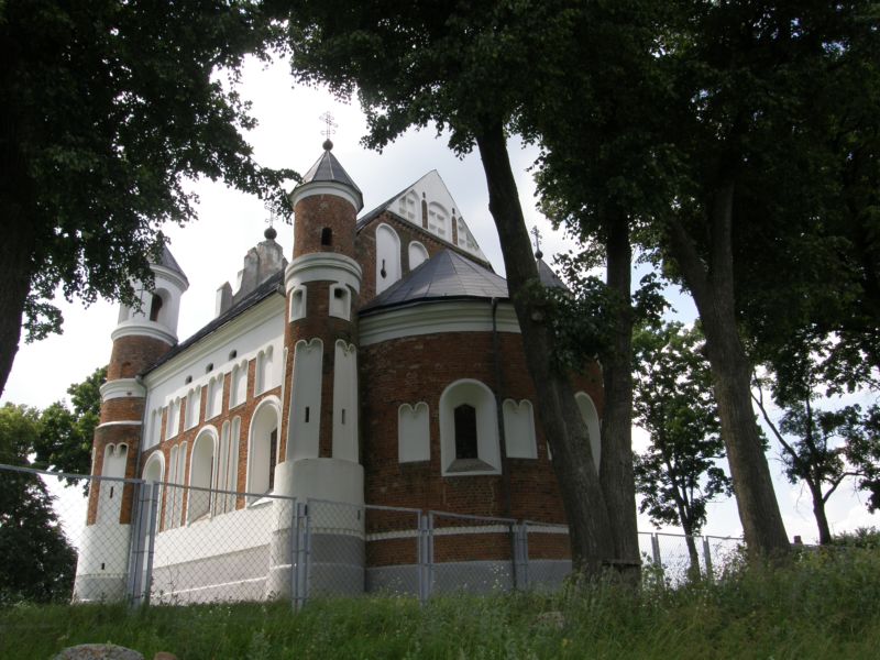 Церковь Рождества Пресвятой Богородицы, Мурованка (Щучинский район, Беларусь, Гродненская область). фасады
