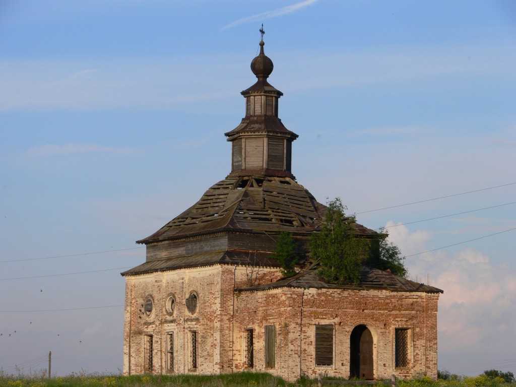 Нокшино. Церковь Константина равноапостольного. фасады, 20.06.2006