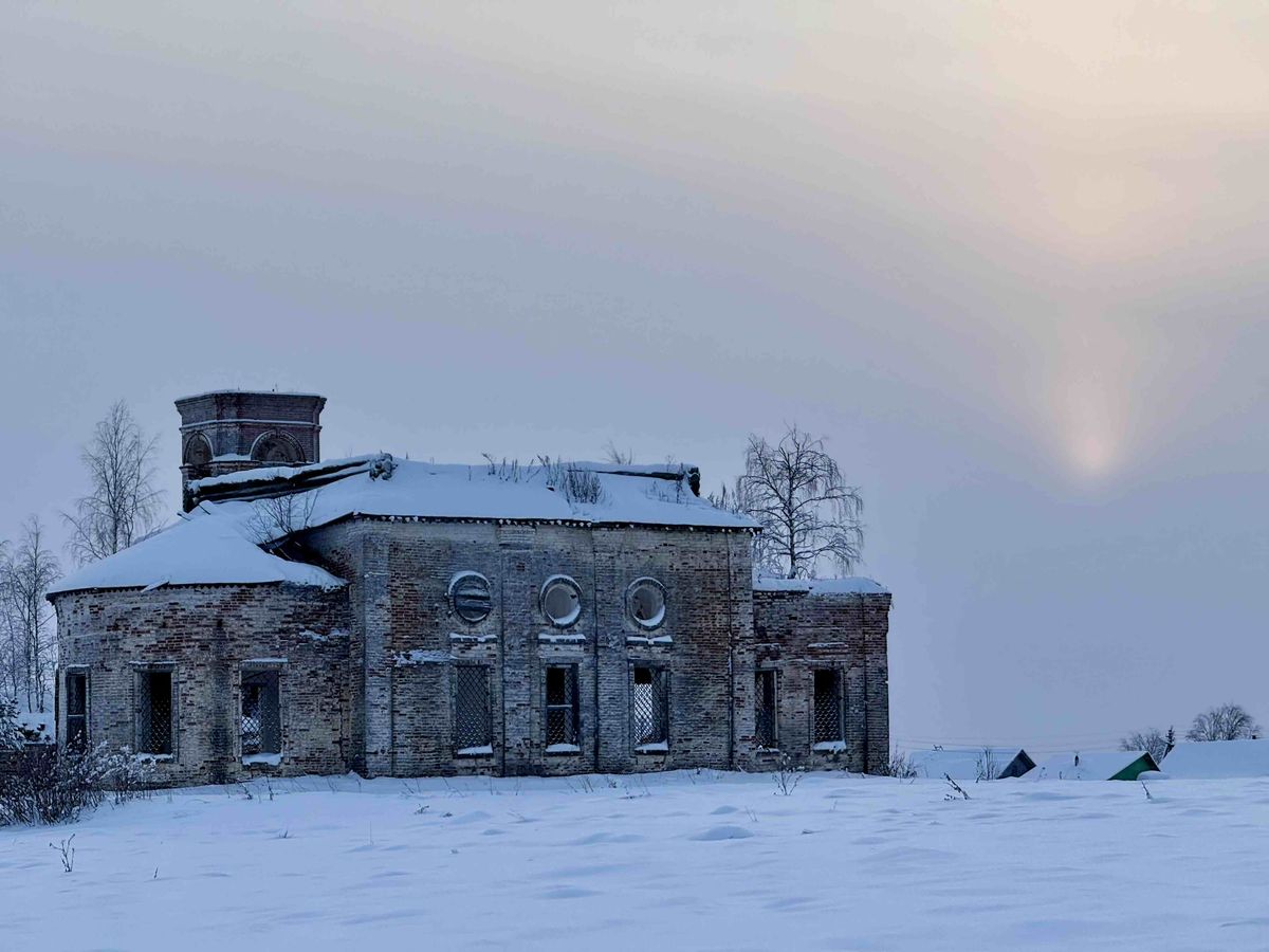 фасады. Церковь Константина равноапостольного, Нокшино (Великоустюгский район, Вологодская область)