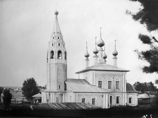 Солигалич. Церковь Успения Пресвятой Богородицы. архивная фотография, Фотография Успенского храма в 1912 году