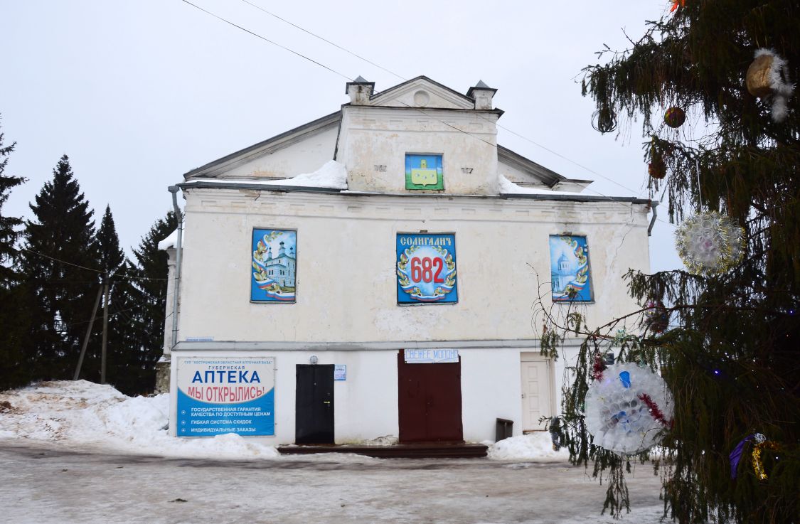 Церковь Воздвижения Креста Господня (Бориса и Глеба), Солигалич (Солигаличский район, Костромская область). фасады