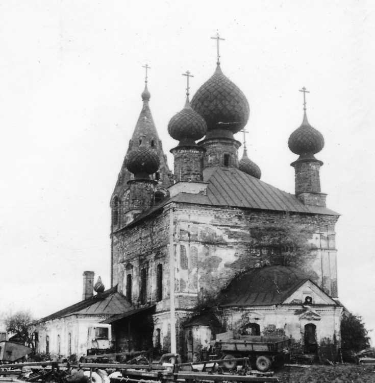 Церковь Михаила Архангела, Михайловское (Галичский район, Костромская область). документальные фотографии, Фото В.В. Лелецкого