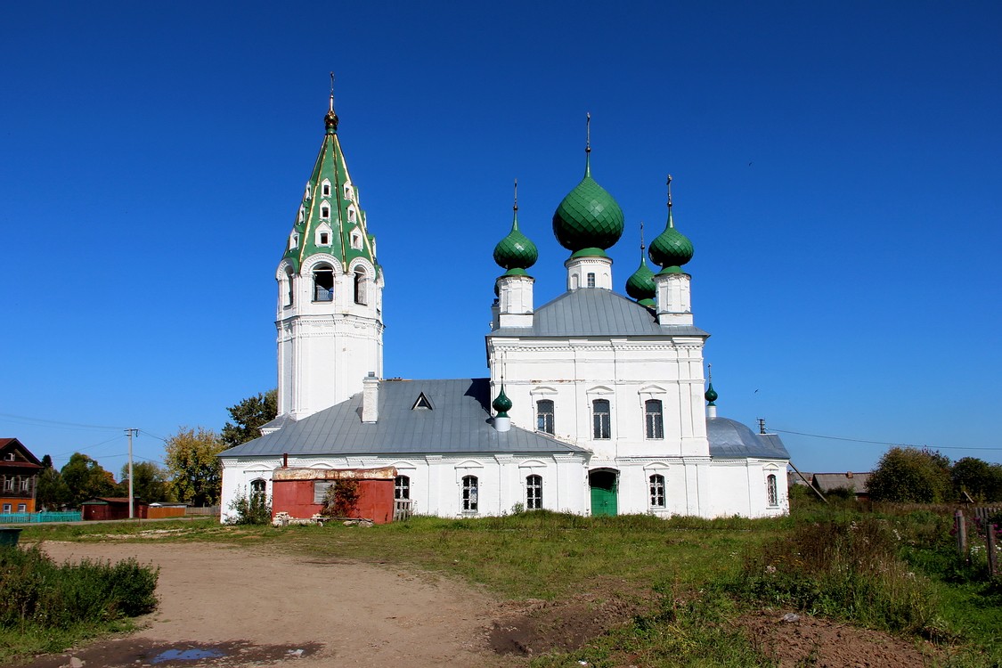 Михайловское. Церковь Михаила Архангела. фасады