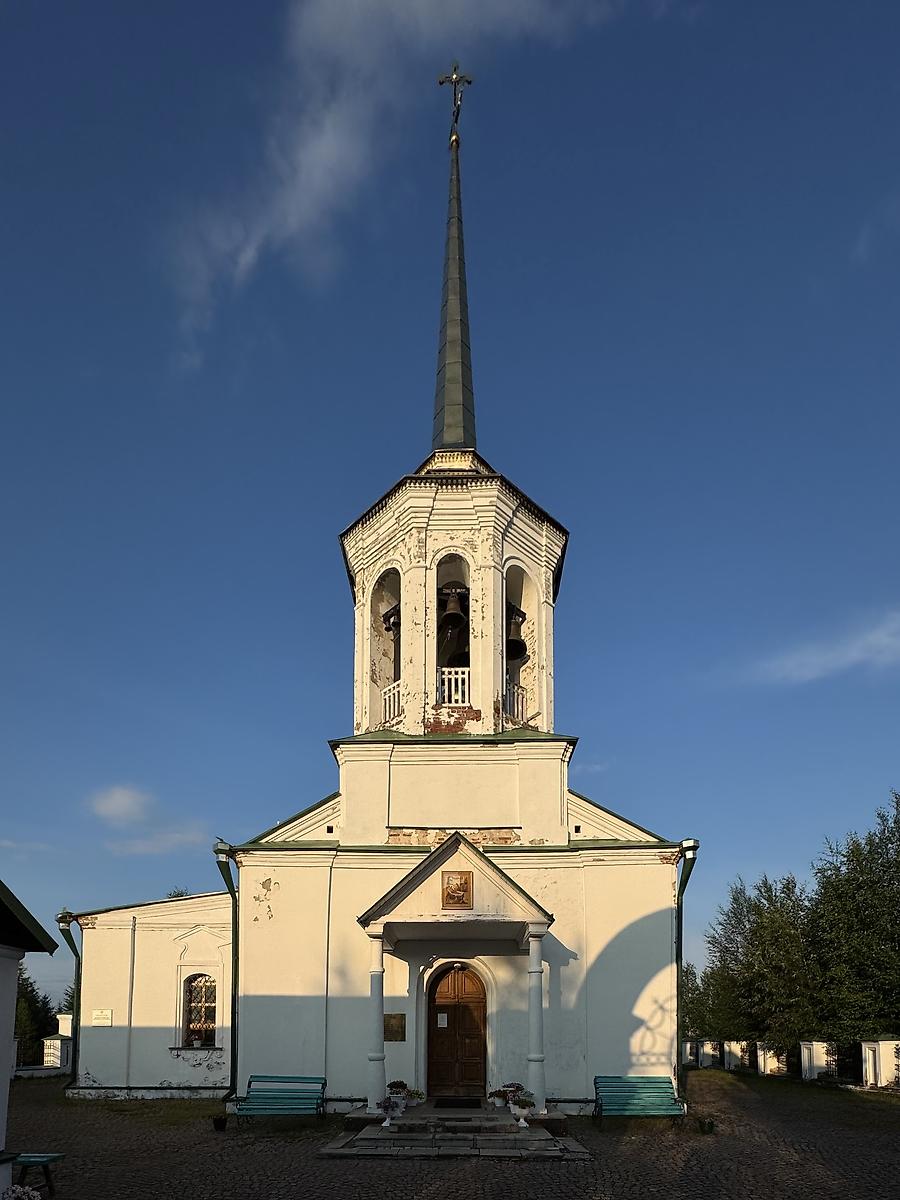 Западный фасад, фасады. Церковь Рождества Пресвятой Богородицы, Берёзово (Берёзовский район, Ханты-Мансийский автономный округ)