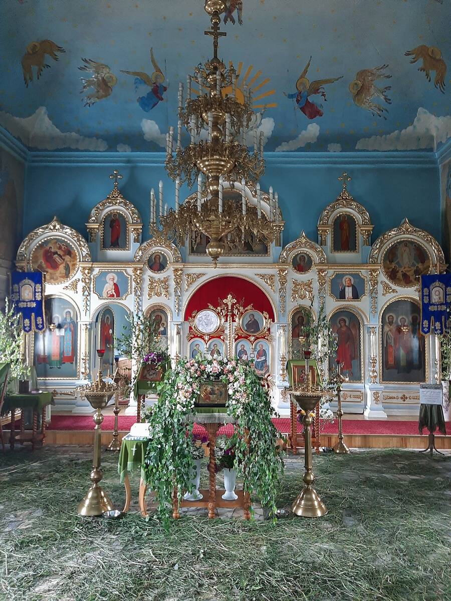 Церковь Казанской иконы Божией Матери, Навля (Навлинский район, Брянская область). интерьер и убранство