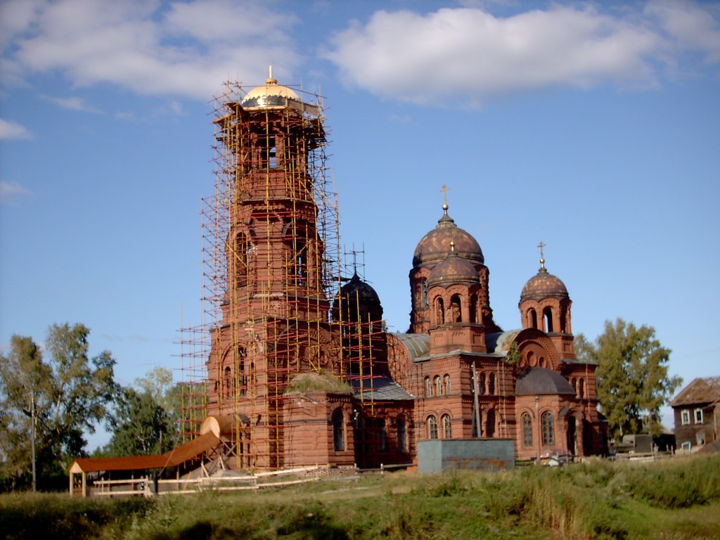 Церковь Николая Чудотворца, Ершовка (Камбарский район, Республика Удмуртия). документальные фотографии