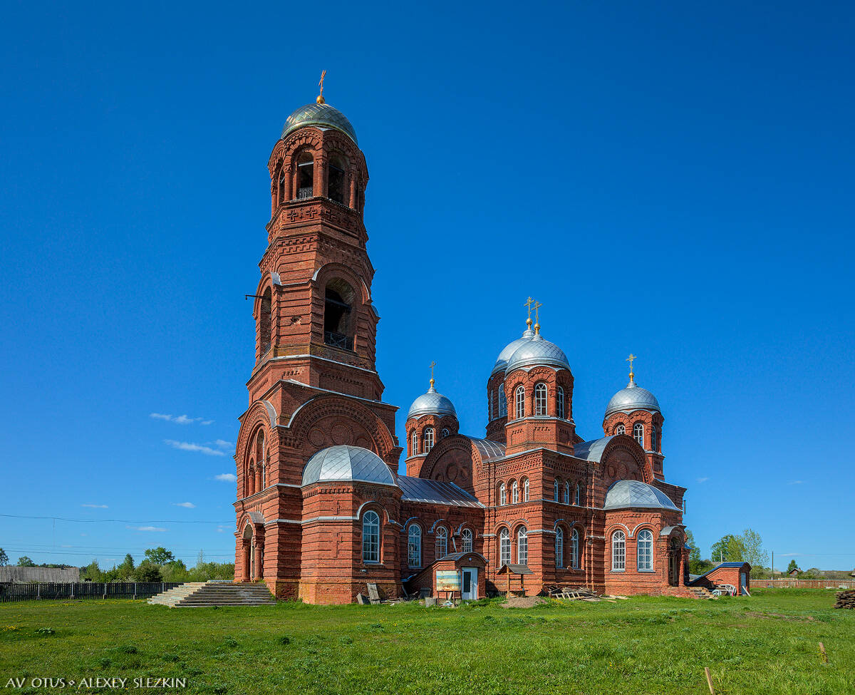 Церковь Николая Чудотворца, Ершовка (Камбарский район, Республика Удмуртия). фасады