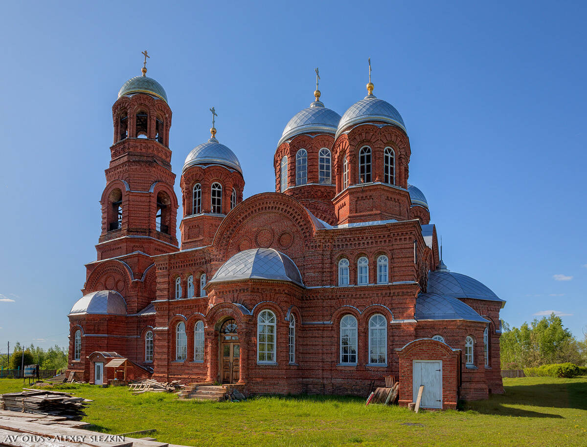 Церковь Николая Чудотворца, Ершовка (Камбарский район, Республика Удмуртия). фасады