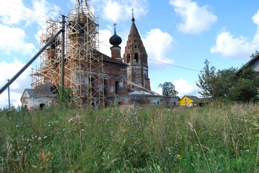 Церковь Михаила Архангела, Михайловское (Галичский район, Костромская область). документальные фотографии