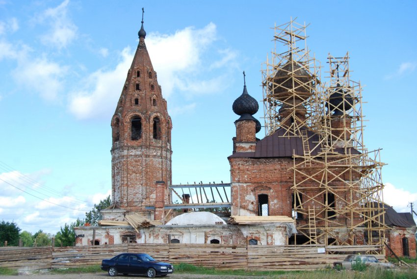 Церковь Михаила Архангела, Михайловское (Галичский район, Костромская область). документальные фотографии
