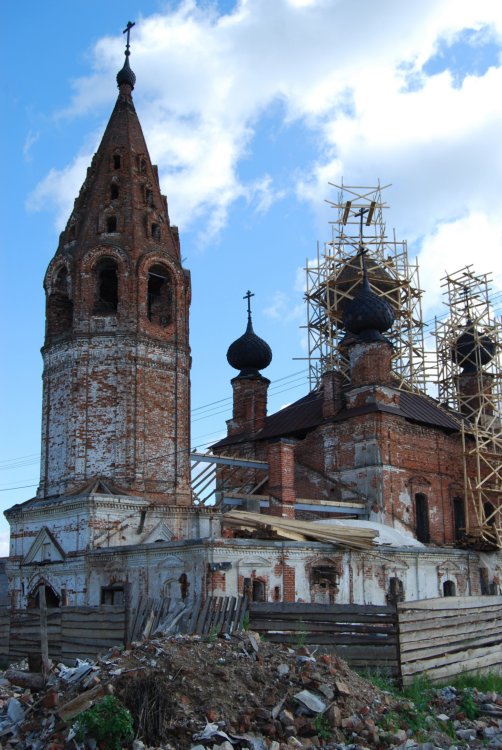 Церковь Михаила Архангела, Михайловское (Галичский район, Костромская область). документальные фотографии