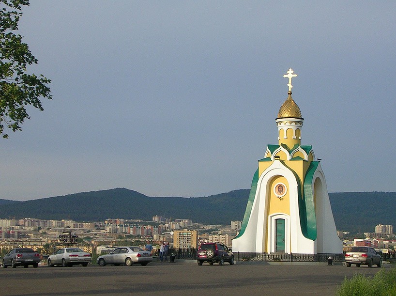 Часовня Александра Невского, Чита (Чита, город, Забайкальский край). общий вид в ландшафте, http://lori.ru/42408