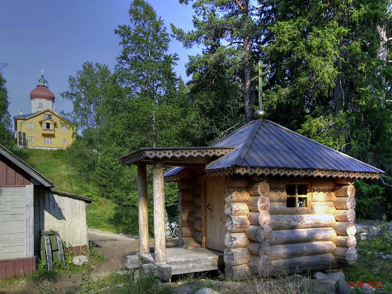 Соловецкие острова. Спасо-Преображенский Соловецкий монастырь. Вознесенский скит. Часовня Новомучеников и исповедников Церкви Русской. фасады