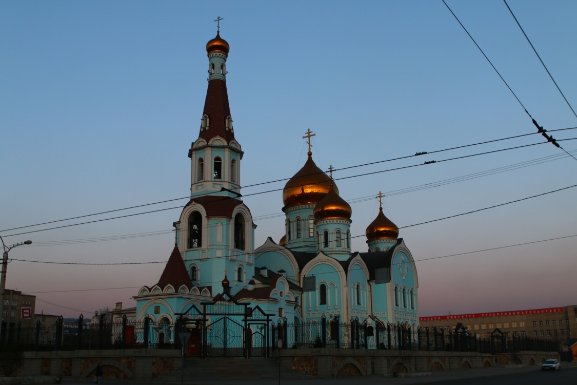 Кафедральный собор Казанской иконы Божией Матери, Чита (Чита, город, Забайкальский край). фасады