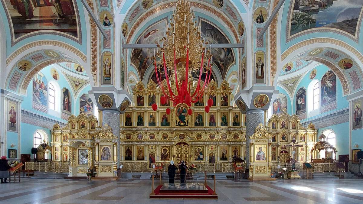 Кафедральный собор Казанской иконы Божией Матери, Чита (Чита, город, Забайкальский край). интерьер и убранство