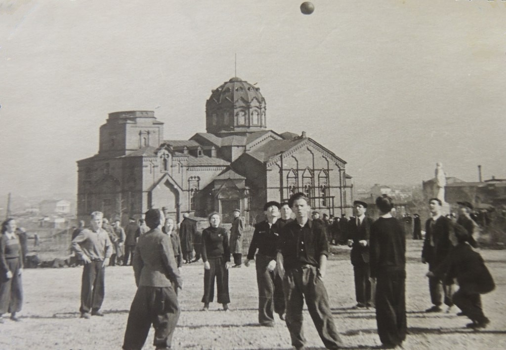 Челябинск. Церковь Александра Невского на Алом поле. архивная фотография, В советское время