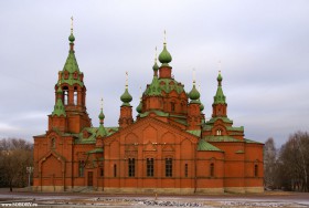 Челябинск. Церковь Александра Невского на Алом поле