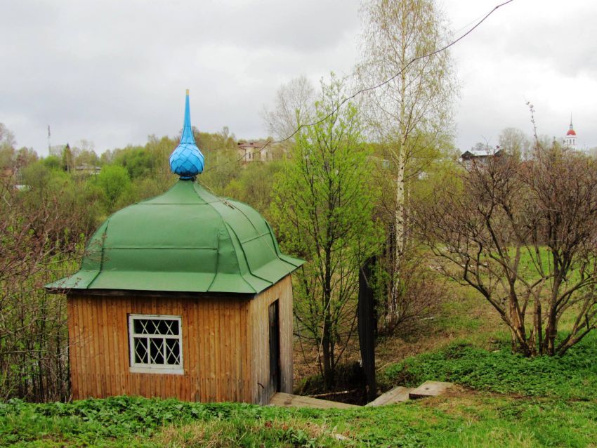 Тотьма. Неизвестная часовня у Троицкой церкви в Зеленской слободе. фасады