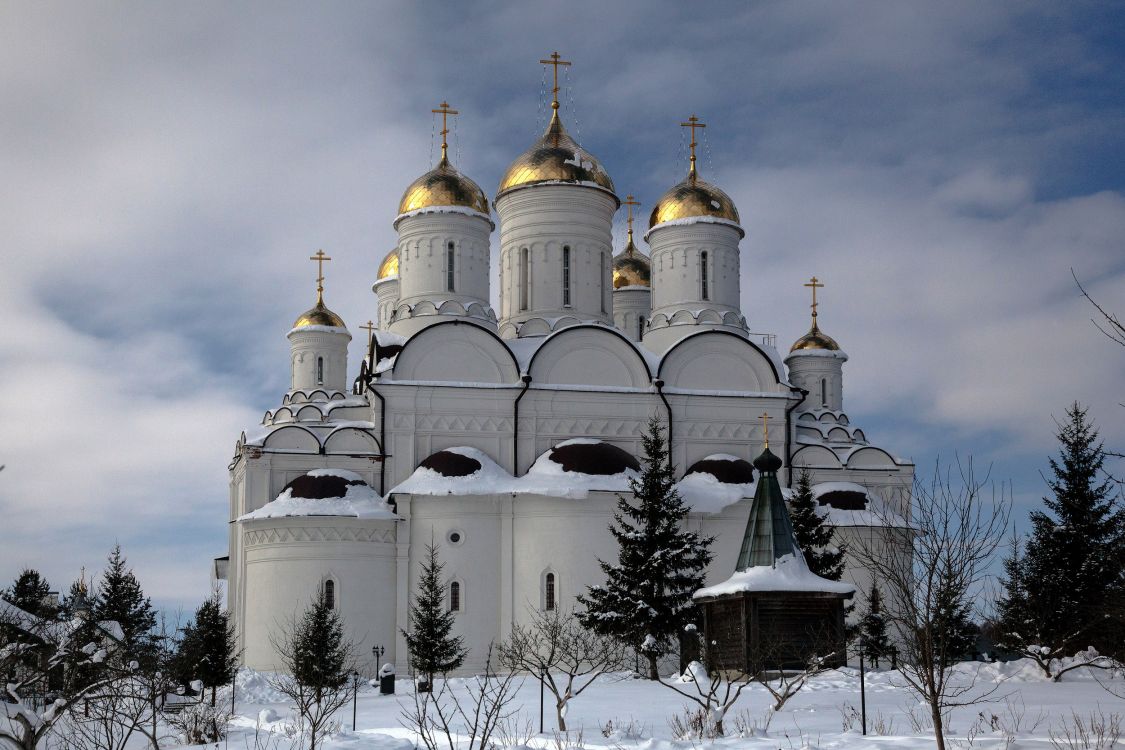 Болдино. Троицкий Герасимо-Болдинский мужской монастырь. Собор Троицы Живоначальной. фасады