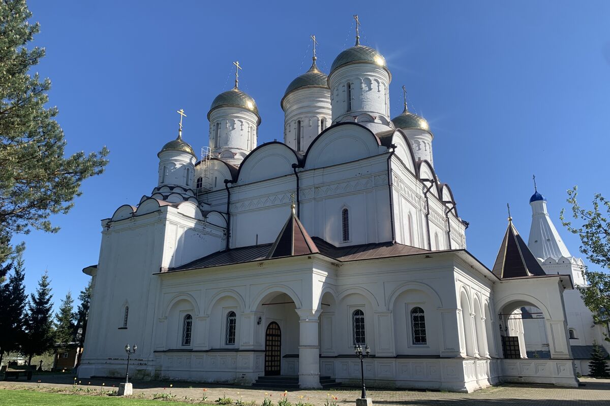 Болдино. Троицкий Герасимо-Болдинский мужской монастырь. Собор Троицы Живоначальной. фасады