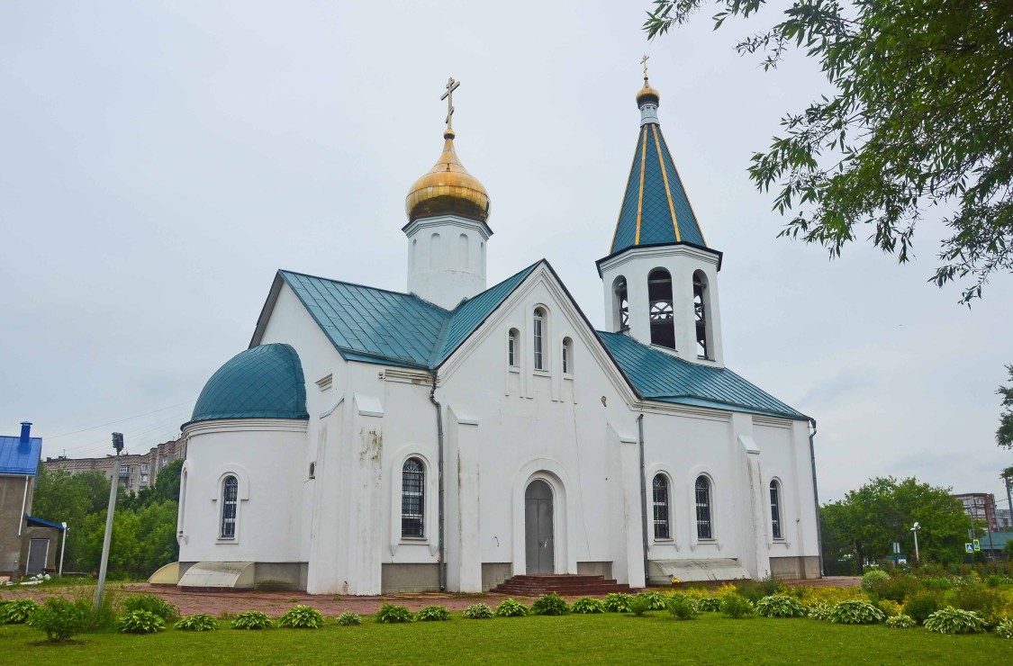 Церковь Сергия Подольского в Климовске, Подольск (Подольский городской округ, Московская область). фасады