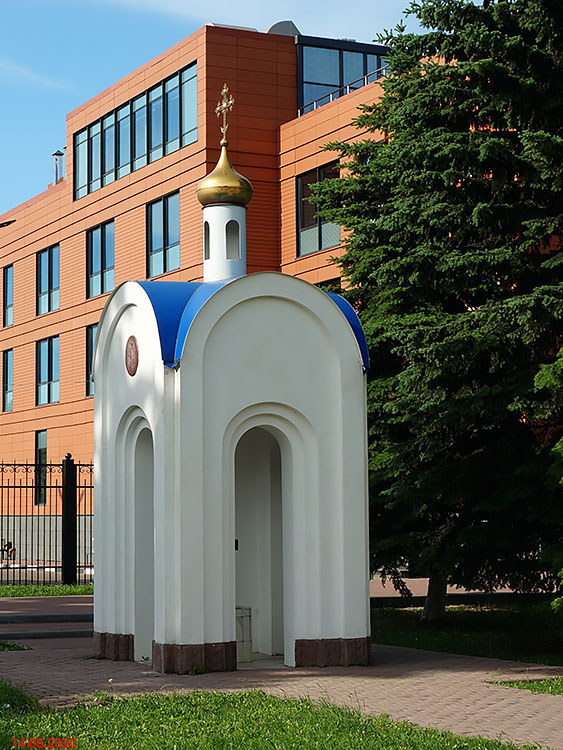 Часовня Георгия Победоносца, Куровское (Орехово-Зуевский городской округ, Московская область). фасады