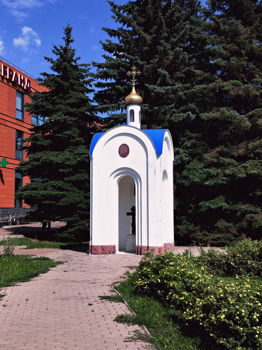 Часовня Георгия Победоносца, Куровское (Орехово-Зуевский городской округ, Московская область). фасады