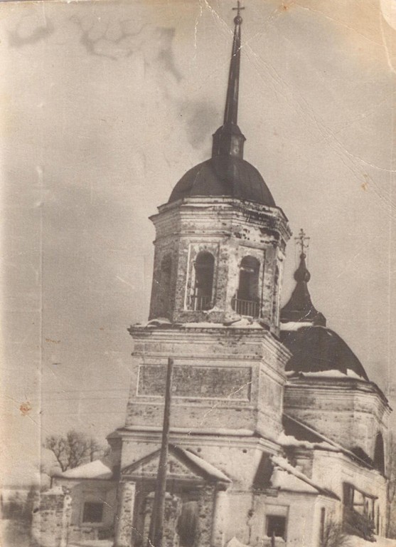 Церковь Николая Чудотворца, Данилово (Киясовский район, Республика Удмуртия). архивная фотография, Вид храма со стороны колокольни, архивное фото