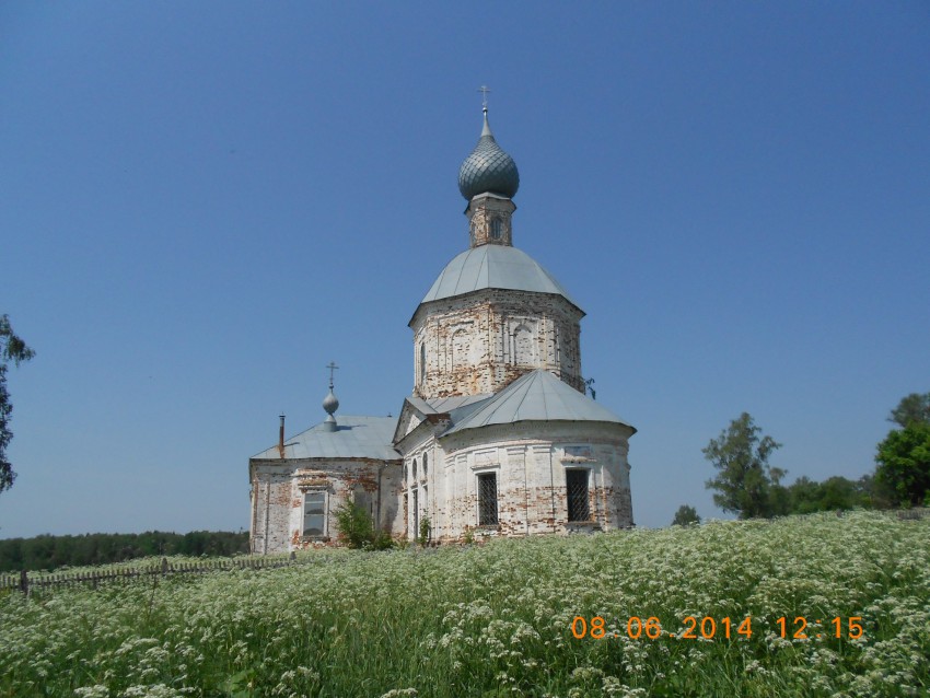 Церковь Успения Пресвятой Богородицы, Бортницы (Родниковский район, Ивановская область). фасады, бортницы