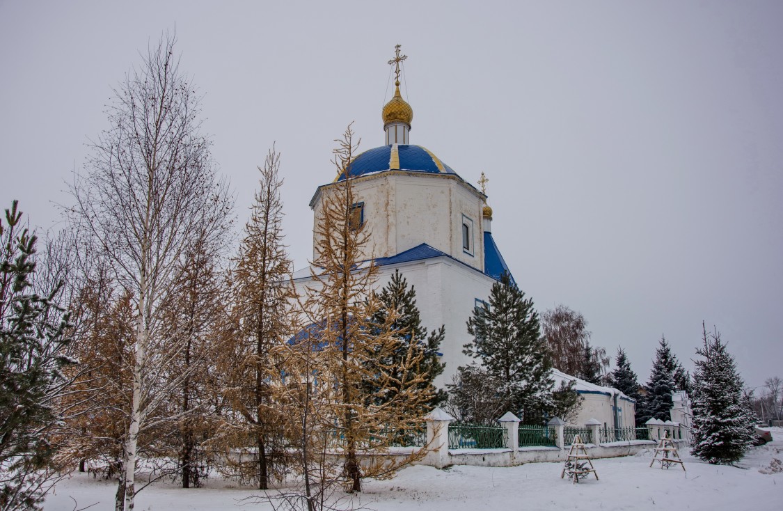 Церковь Смоленской иконы Божией Матери, Аркатово (Пестречинский район, Республика Татарстан). фасады