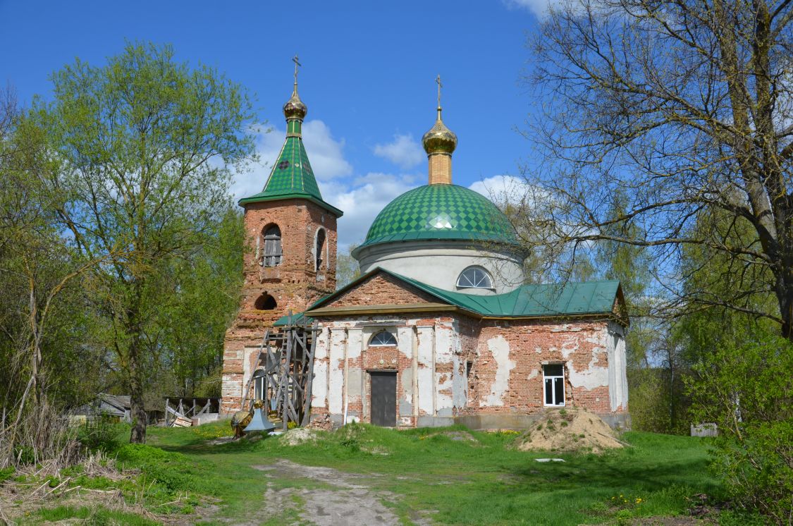 Церковь Николая Чудотворца, Васьковичи (Почепский район, Брянская область). фасады