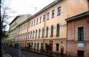 Домовая церковь Татианы при факультетах искусств и иностранных языков Университета, Фасад гимназии <br>, Санкт-Петербург, Санкт-Петербург, г. Санкт-Петербург