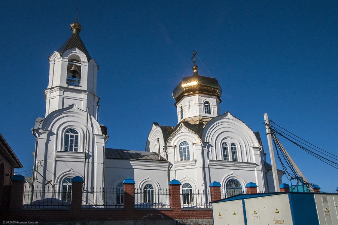 Старопышминск. Церковь Сретения Господня. фасады