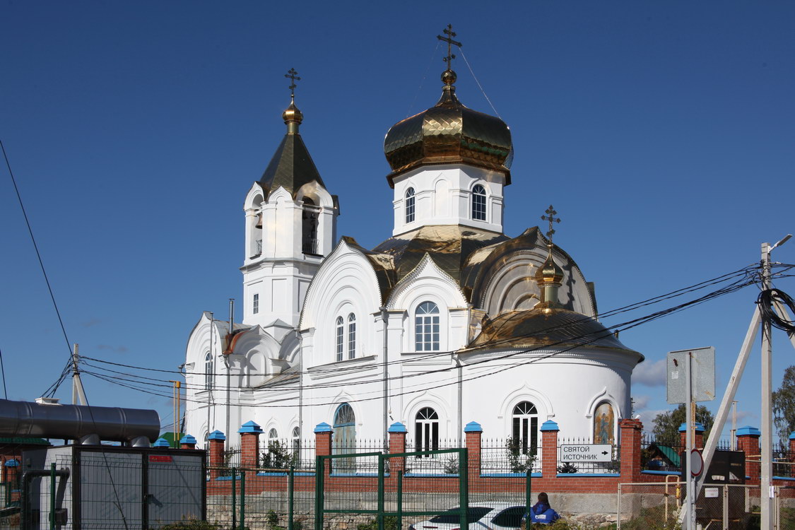 Старопышминск. Церковь Сретения Господня. фасады, Вид с юго-востока