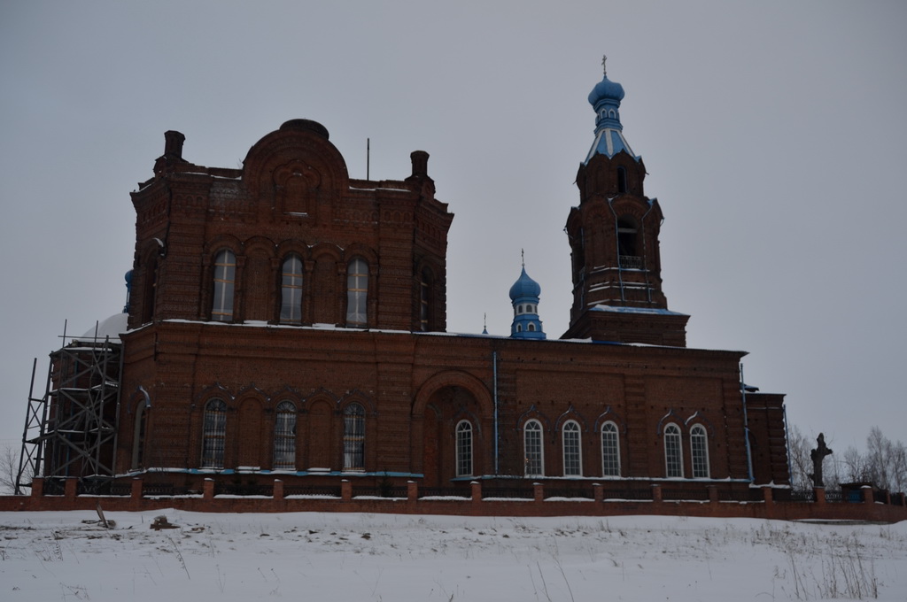 Церковь Казанской иконы Божией Матери, Бруснятское (Белоярский район (Белоярский ГО и ГО Верхнее Дуброво), Свердловская область). фасады