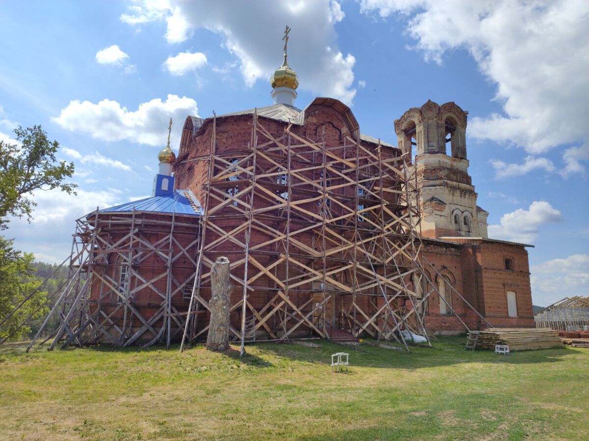 Церковь Николая Чудотворца, Исетское (Каменский район (Каменский ГО), Свердловская область). документальные фотографии