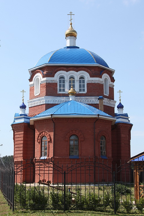 Церковь Введения во храм Пресвятой Богородицы, Абрамово (Сысертский район (Сысертский ГО и Арамильский ГО), Свердловская область). фасады, Восточный фасад