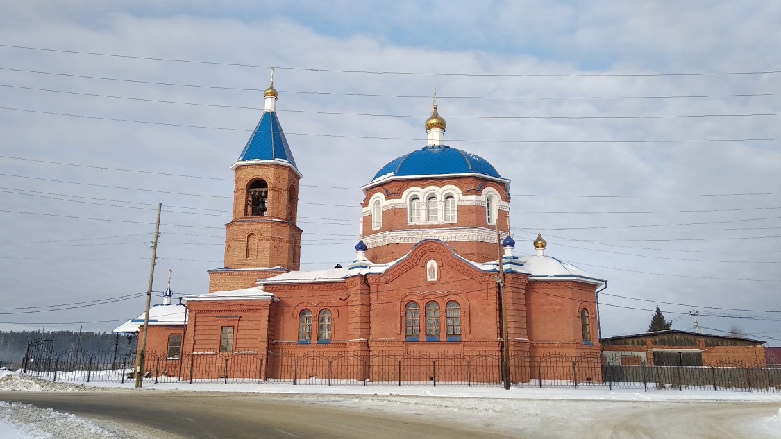 Церковь Введения во храм Пресвятой Богородицы, Абрамово (Сысертский район (Сысертский ГО и Арамильский ГО), Свердловская область). фасады