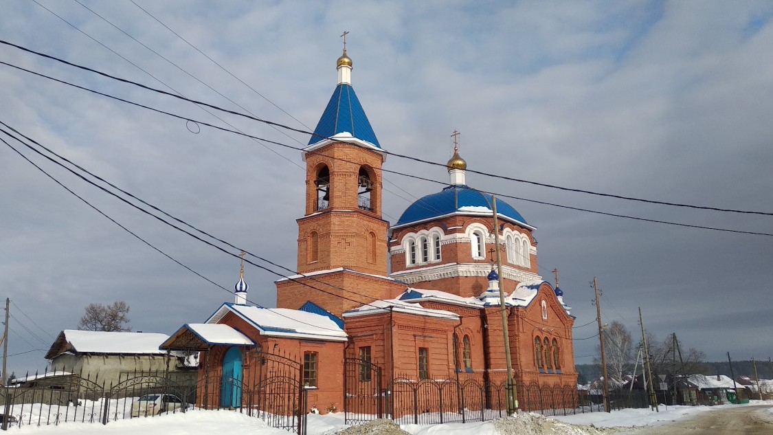Церковь Введения во храм Пресвятой Богородицы, Абрамово (Сысертский район (Сысертский ГО и Арамильский ГО), Свердловская область). фасады