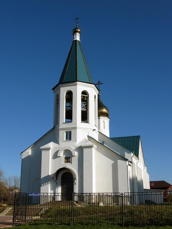 Церковь Сергия Подольского в Климовске, Подольск (Подольский городской округ, Московская область). фасады