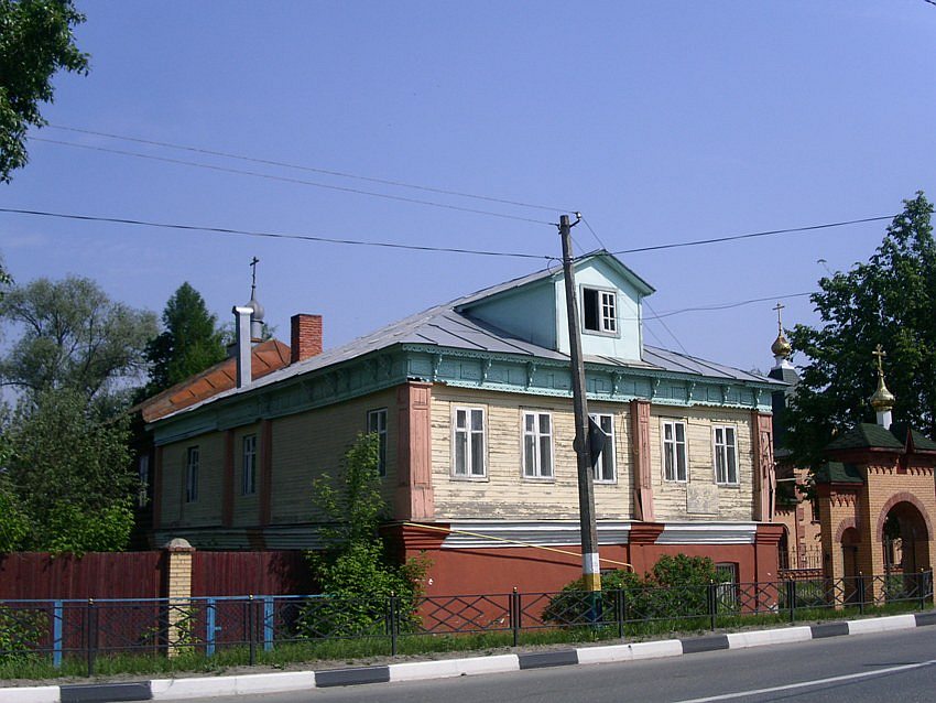 Куровское. Церковь Спаса Преображения. фасады, вид с юго-запада