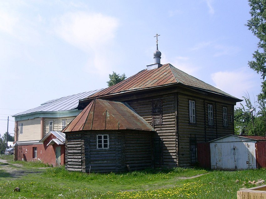 Куровское. Церковь Спаса Преображения. фасады, вид с северо-востока