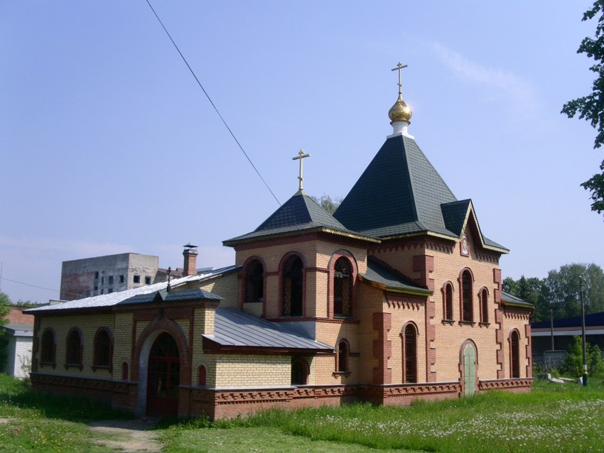 Куровское. Церковь Иоанна Лествичника. фасады, вид с юго-запада