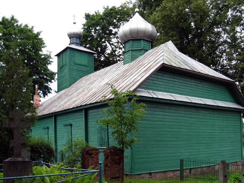 Кривошеево. Моленная Покрова Пресвятой Богородицы и Димитрия Солунского. фасады, Восточный и южный фасады