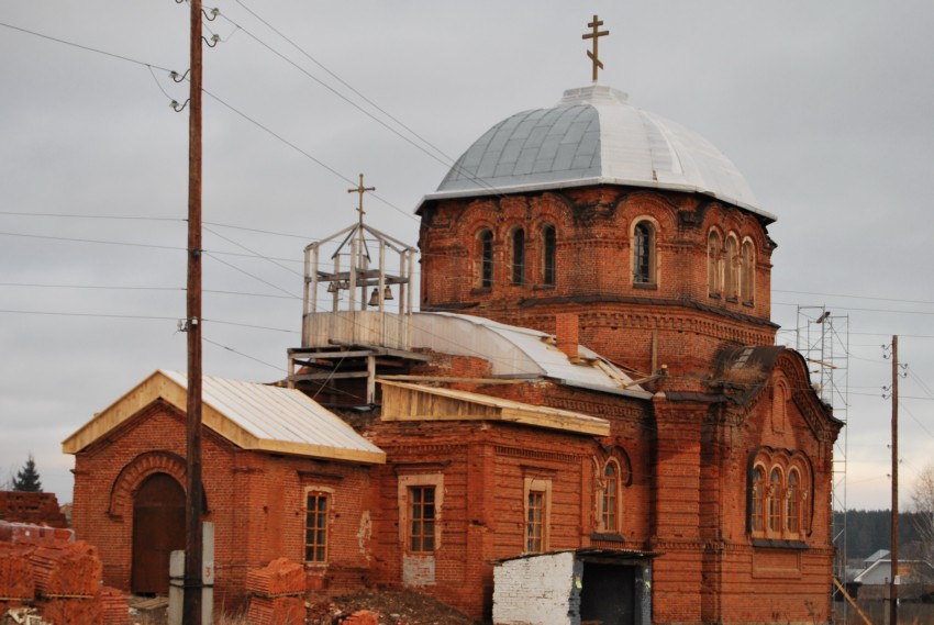 Абрамово. Церковь Введения во храм Пресвятой Богородицы. фасады